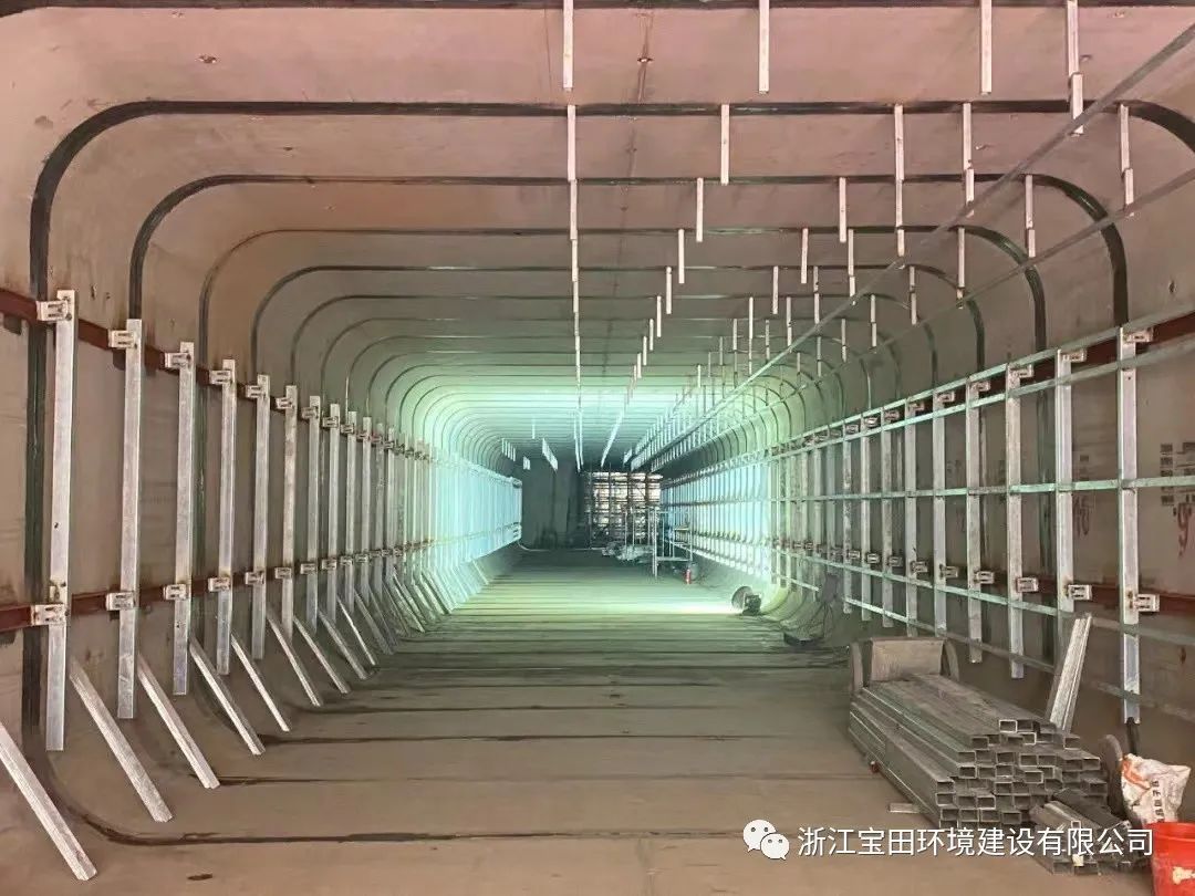 杭州臨平亞運(yùn)場(chǎng)館周邊環(huán)境提升工程過(guò)街地道矩形頂管全線貫通(圖11)